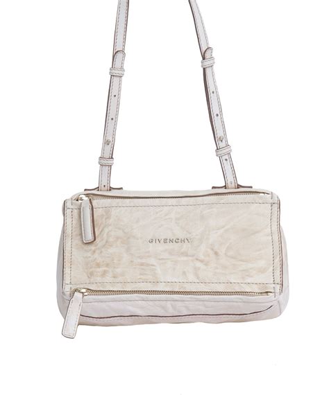 givenchy minipandora creased patent|Givenchy: White Mini Pandora Bag .